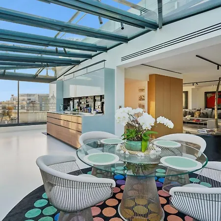 Lejlighed Penthouse With Panoramic Views & Rooftop Pool Paris